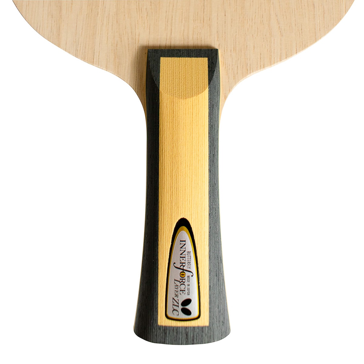 Innerforce Layer ZLC Blade: Close-up of Flared Blade Handle Type